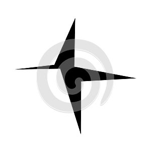 Edgy, geometric random amorph, amorphous shape, element vector