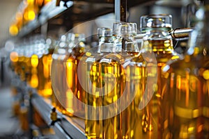 Edible Oils Production Line, Food Industry, Working on Automated Production Lines in Edible Oils Factory