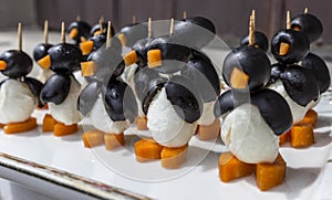 Edible penguins army