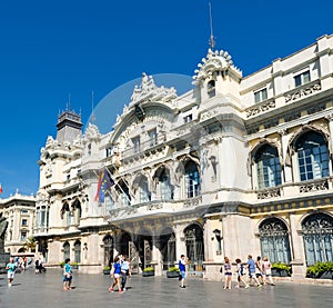 Edifici de la Duana building in Barcelona. Spain