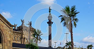 Edifici De La Duana in the port of Barcelona, Spain