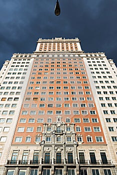 Edificio EspaÃÂ±a ard deco skyscraper in Plaza de EspaÃÂ±a, Madrid photo