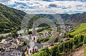 Ediger-Eller at the Moselle Rhineland-Palatinate Germany