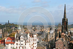 Edinburgh capital city of Scotland Great Britain UK