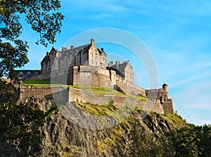 Edinburgh castle photo