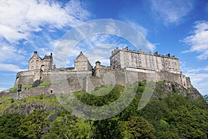 Edinburgh Castle.