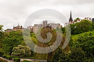 Edinburgh Castle historic fortress, Scotland