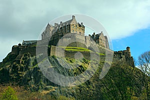 Edinburgh castle rock