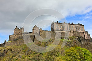 Edinburgh castle rock