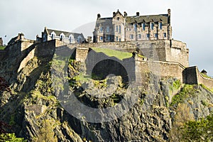 Edinburgh Castle in Scotland