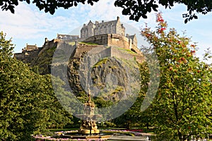 Edinburgh Castle, Scotland, Ross Fountain