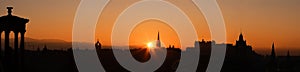 Edinburgh Castle Sunset