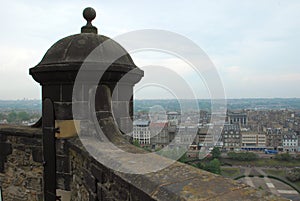 Edinburgh Castle View of the City