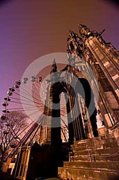 Edinburgh Christmas Skyline