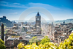 Edinburgh city Scotland