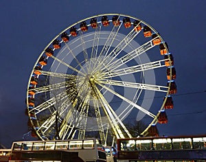 Edinburgh Festival Wheel East Princess Street gardens