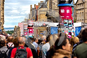 Edinburgh Fringe Festival 2018 on The Royal Mile