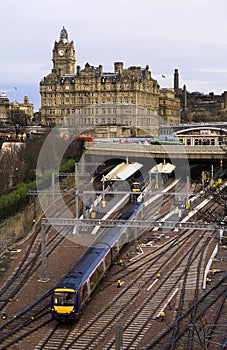 Edinburgh Rail Train station