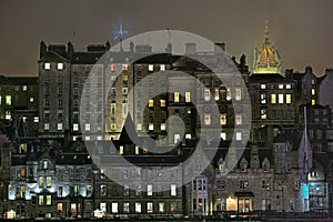 Edinburgh, Scotland, Old Town, mediaeval buildings