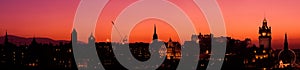 Edinburgh Sunset Panorama