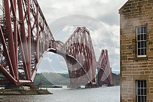 Edinburgh train bridge