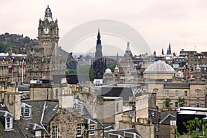 Edinburgh vista from Calton Hill