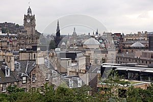 Edinburgh vista from Calton Hill