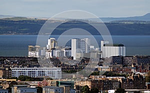 Edinburgh waterfront Scotland