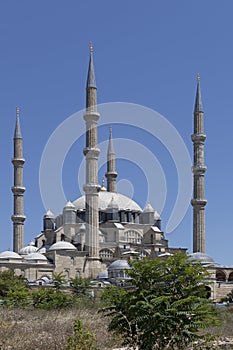 Selimiye Mosque  in city of Edirne,  East Thrace, Turkey