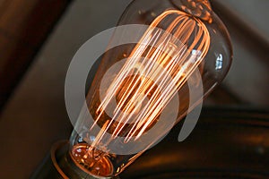 Edison light bulb