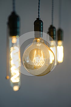 Edison lightbulbs details
