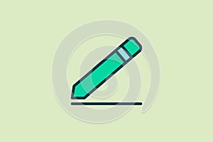 Edit icon. icon related to UI elements. suitable for web site, app, user interfaces,element, printable etc. flat line icon style.