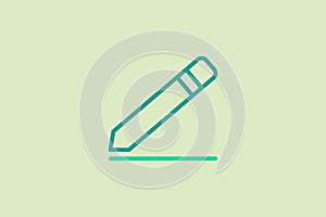 Edit icon. icon related to UI elements. suitable for web site, app, user interfaces,element, printable etc. line icon style.