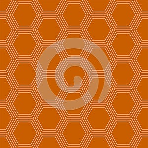 Honeycomb Hive Seamless Patterns