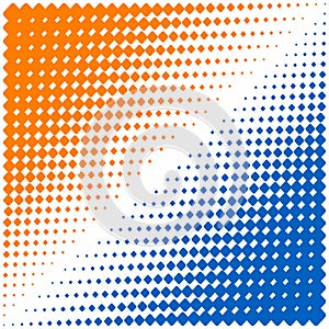 Square halftone background