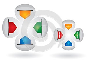 Editable label template