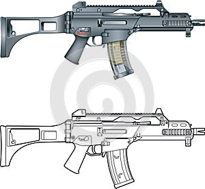 German g36 assault rifle