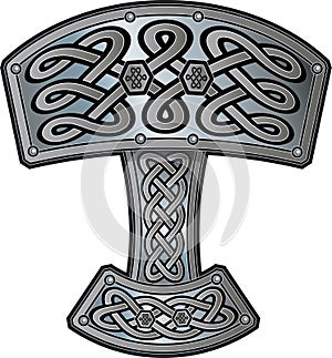 The viking god,  thors hammer