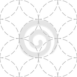 Editable Seamless Geometric Pattern Tile