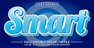 Editable Smart text effect - Smart text style theme