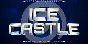 Editable text effect, ÃÂ±ce castle text style