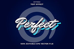 Editable text effect simple perfect