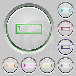 Editbox push buttons