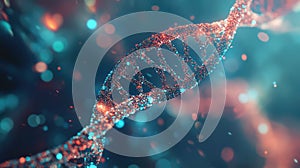 editing glitching DNA strand