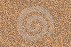 Seamless background with coffee beans.