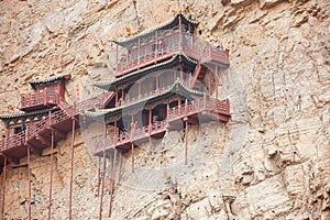 Right hand part of the Hanging Temple