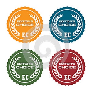 Editors choice badges