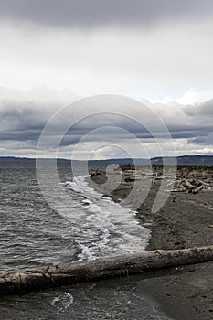 Edmonds beach and Puget Sound #2