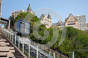 Funicular in Edmonton Alberta