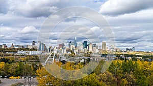 Edmonton landscape in fall 2024